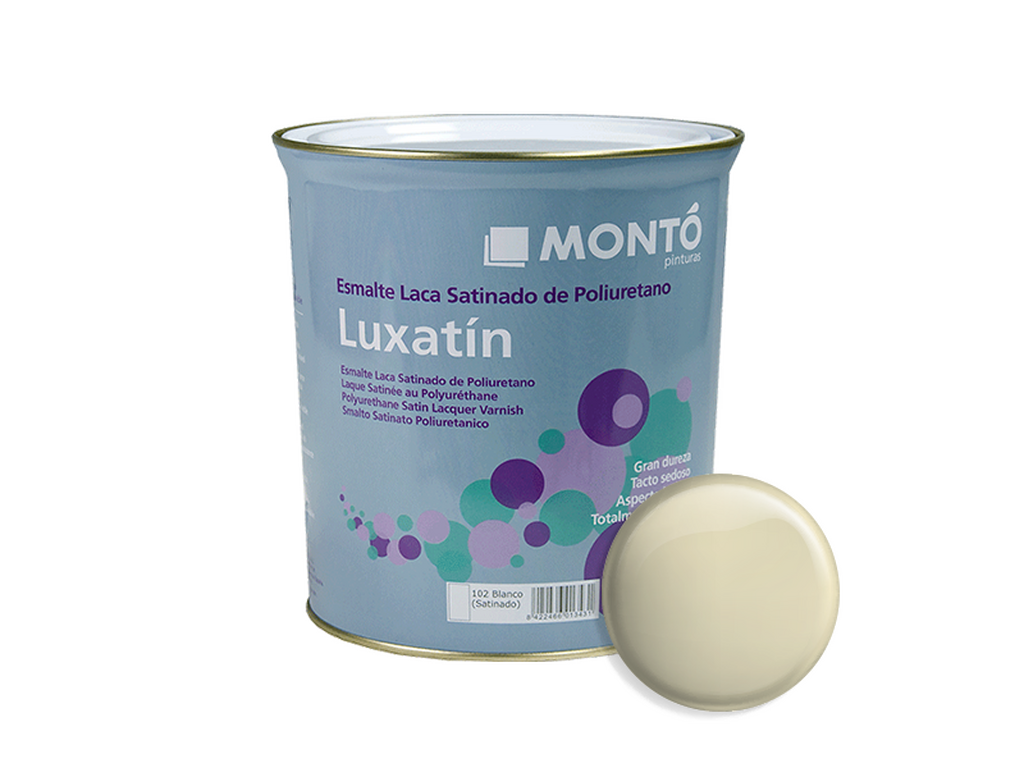 LUXATIN MARFIL DE 4 L. & LUXATIN MARFIL DE 750 ML.