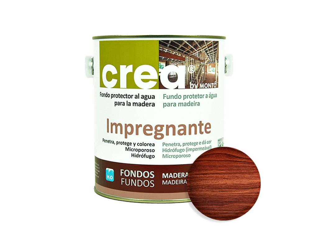 CREA IMPREGNANTE CAOBA 500ML & CREA IMPREGNANTE CAOBA 2.5L