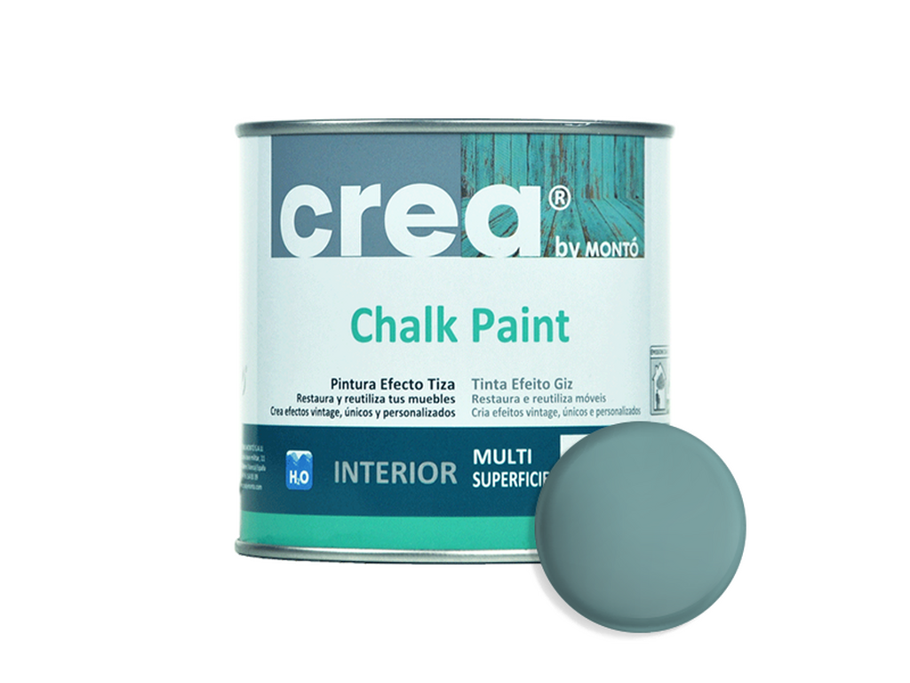 CREA CHALK PAINT TURQUESA VINTAGE 500ML