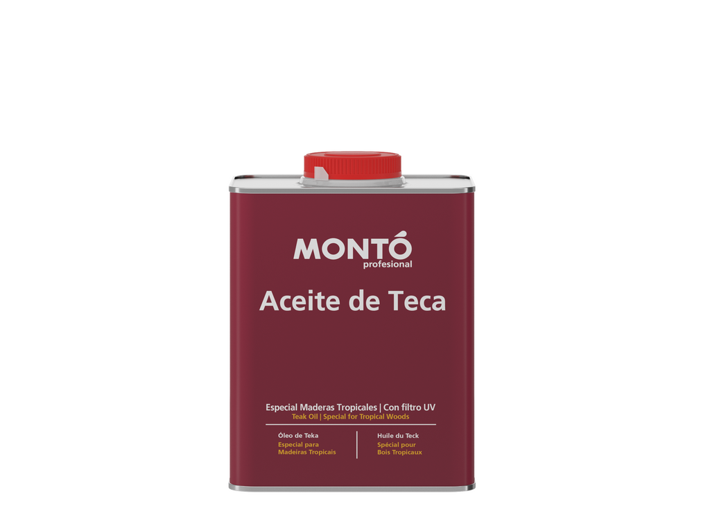 Aceite de Teca | Protector Natural Nutriente | para Madera Sin Barnizar | Resistente a Hongos y UV