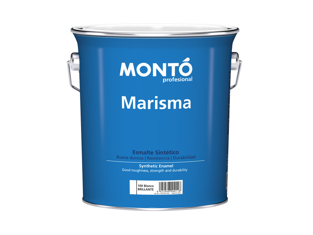 Marisma Mate | Esmalte Sintético Gliceroftálico Mate | Protección de Metal, Madera y Obra Exterior/Interior