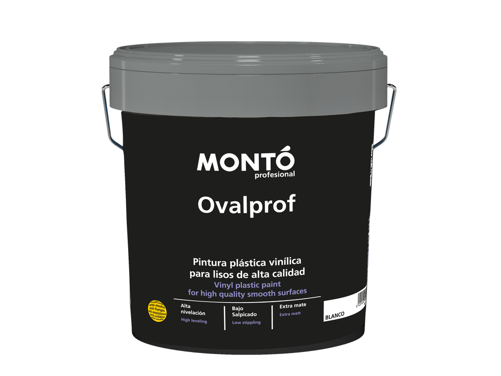Ovalprof | Pintura Plástica Extramate Premium | Alta Cubrición y Nivelación
