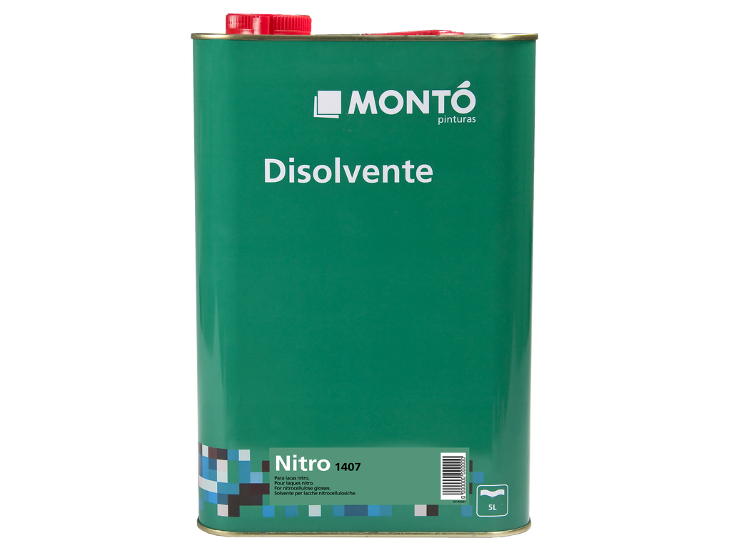 Disolvente Nitro 1407 | Diluyente para Lacas y Esmaltes Nitrocelulósicos | Regulación de Viscosidad y Limpieza