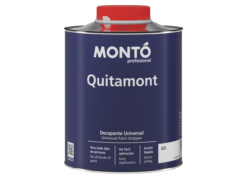 Quitamont Gel | Decapante en Gel para Eliminar Pinturas y Barnices | Acción Rápida y Sin Dañar la Superficie
