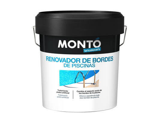 Renovador de Bordes y Coronas de Piscinas | para Piedra Artificial (Blanco Hueso)