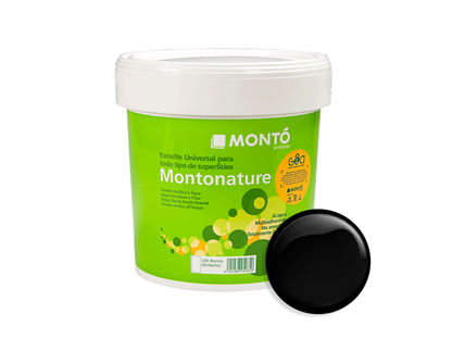 MONTONATURE SATINADO NEGRO 4L
