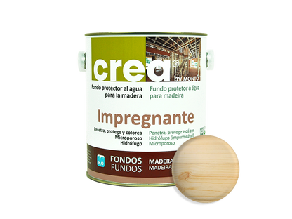 CREA IMPREGNANTE ROBLE 2.5L & CREA IMPREGNANTE PINO 2.5L & CREA IMPREGNANTE PINO 500ML