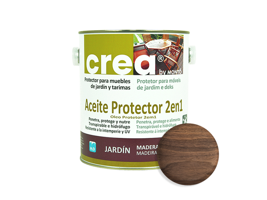 CREA ACEITE PROTECTOR 2.1 NOGAL 500ML & CREA ACEITE PROTECTOR 2.1 NOGAL 2.5L