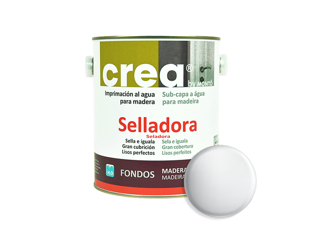 CREA SELLADORA BLANCA 2.5L & CREA SELLADORA BLANCA 500ML