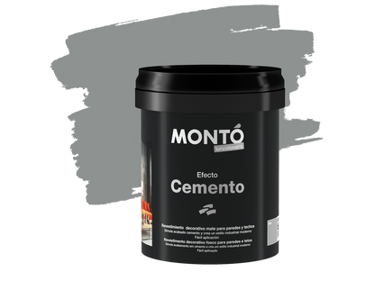 MONTO EFECTO CEMENTO GRIS 750ML