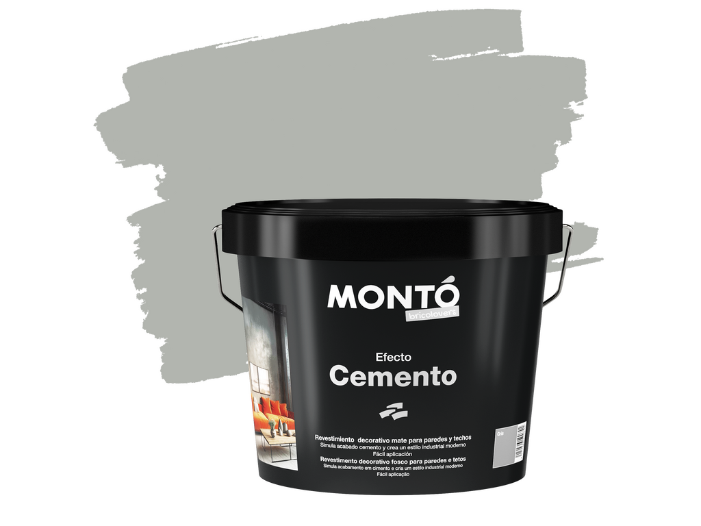 MONTO EFECTO CEMENTO GRIS CLARO 2.5L