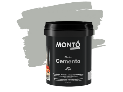 MONTO EFECTO CEMENTO GRIS CLARO 750ML