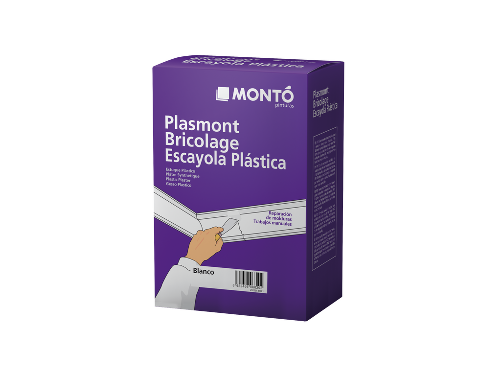 Plasmont Bricolage Escayola Plástica | Masilla en Polvo