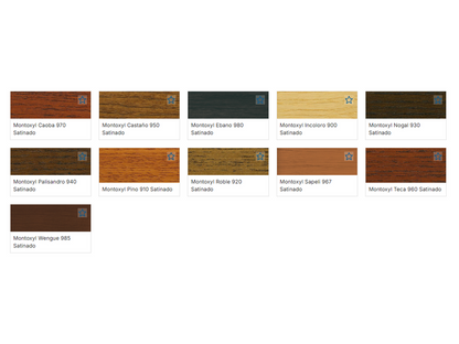 Montoxyl Classic Satinado | Protector para Madera de Poro Abierto | Hidrófugo y Resistente al Exterior (1)