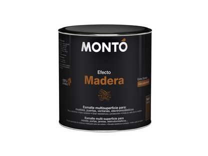 Esmalte Efecto Madera Bricolovers | Acabado Satinado | Realza Vetas Naturales | Resistente a UV y Humedad