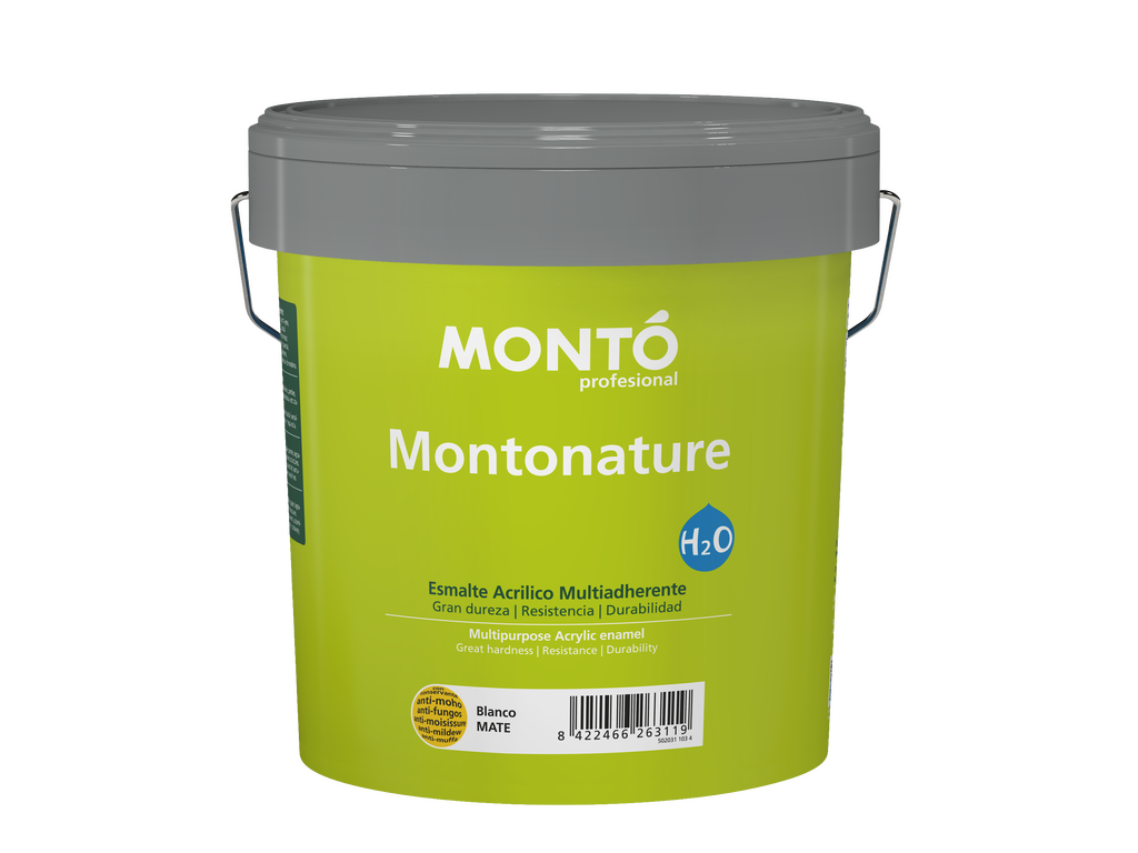 Montonature Metalizado | Esmalte Acrílico al Agua Multiadherente | Acabado Metálico Decorativo y Alta Durabilidad