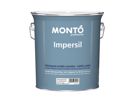 Impersil Acqua | Hidrofugante Invisible al Agua | Protección Antihumedad y Alta Transpirabilidad (Transparente)
