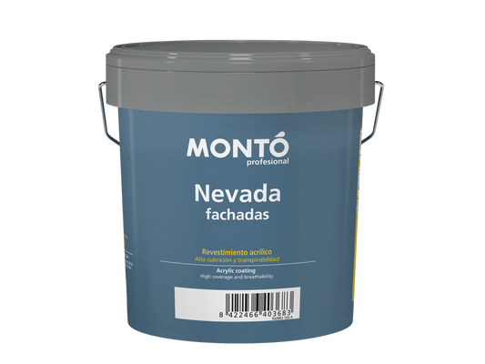 Pintura de fachadas: Nevada Fachadas Liso (Blanco)