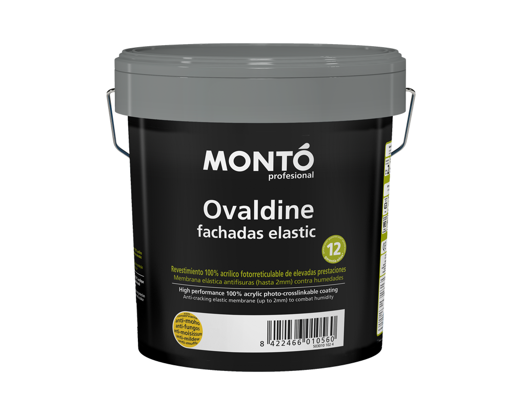 Pintura impermeable para fachadas: Ovaldine Elastic