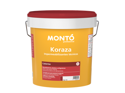 Pintura antifisuras para fachadas: Koraza Cubiertas