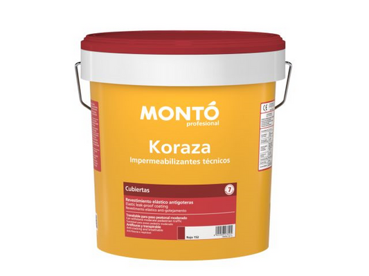 Pintura antifisuras para fachadas: Koraza Cubiertas