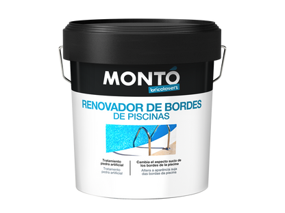 Renovador de Bordes y Coronas de Piscinas | para Piedra Artificial (Blanco Hueso)