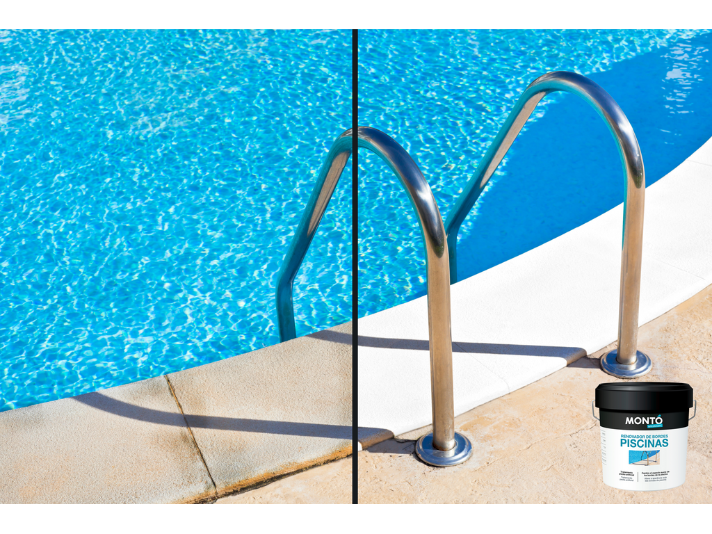 Renovador de Bordes y Coronas de Piscinas | para Piedra Artificial (Blanco Hueso) (1)