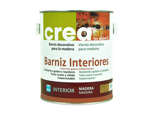 Barniz al agua: Crea Barniz Interior Satinado