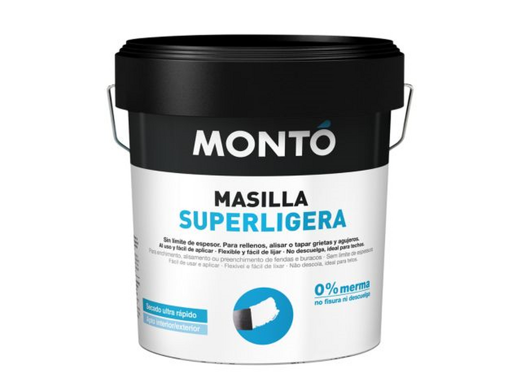 Masilla Superligera | Plaste al Uso | Reparación de Grietas y Renovación de Paredes