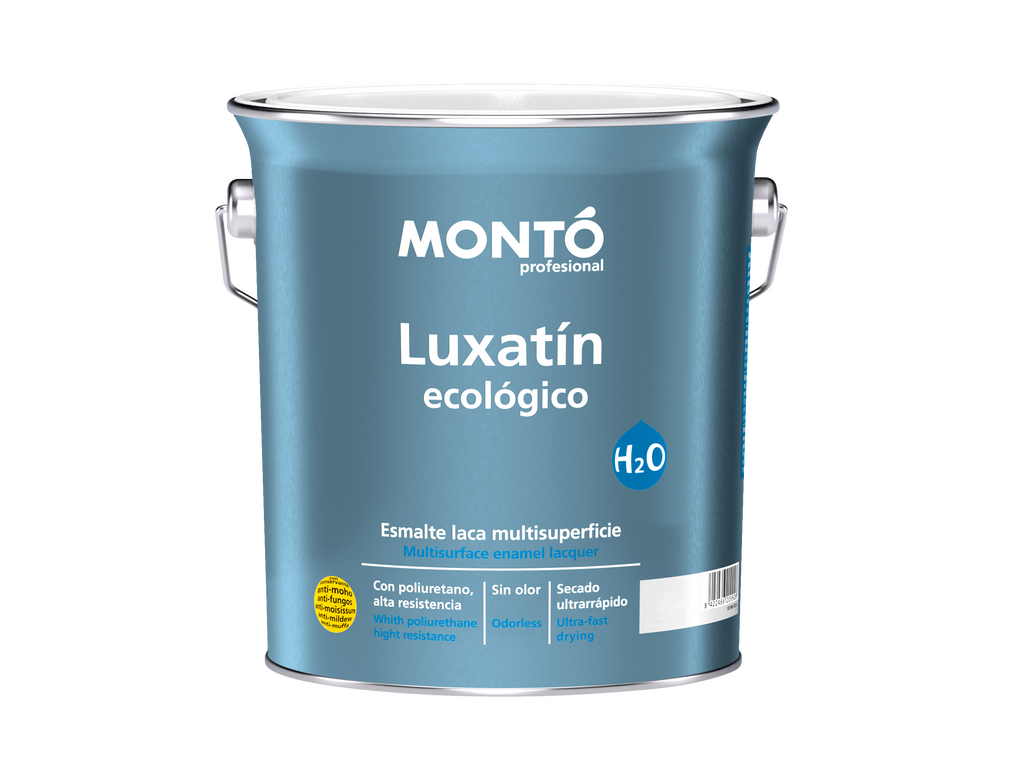 Esmalte Ecológico Luxatín Mate | Multisuperficie Profesional al Agua | Alta Durabilidad y Lavabilidad | Interior y Exterior