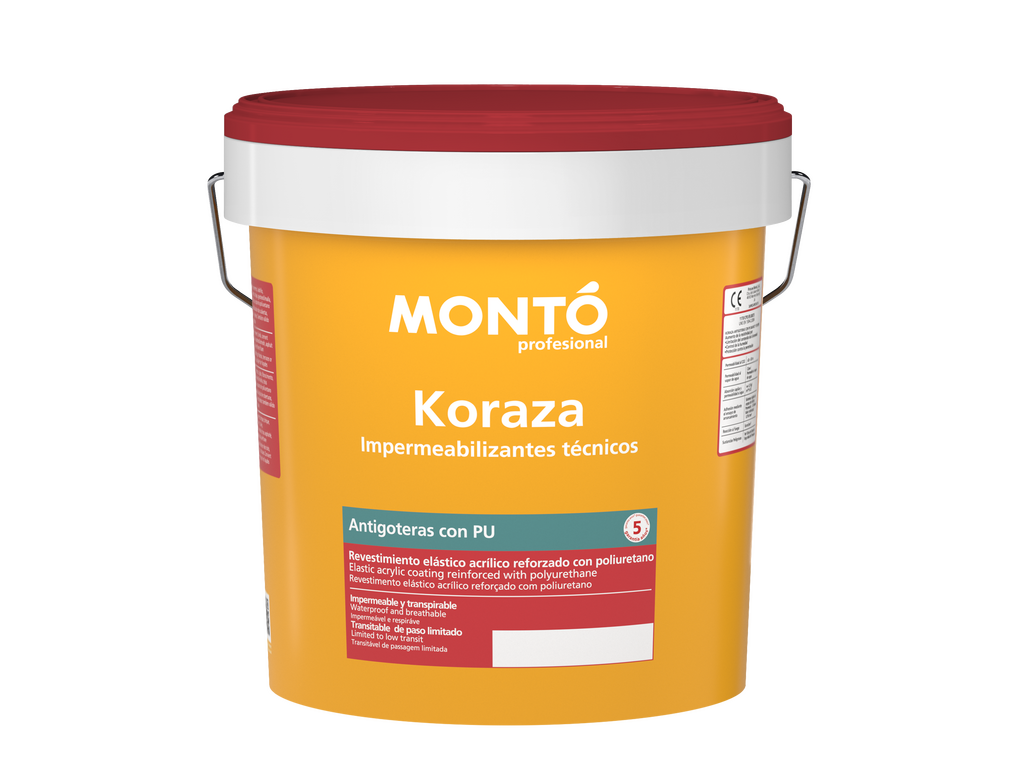 Koraza Antigoteras con PU | Revestimiento Elástico Impermeabilizante | Terrazas y Cubiertas Transitables