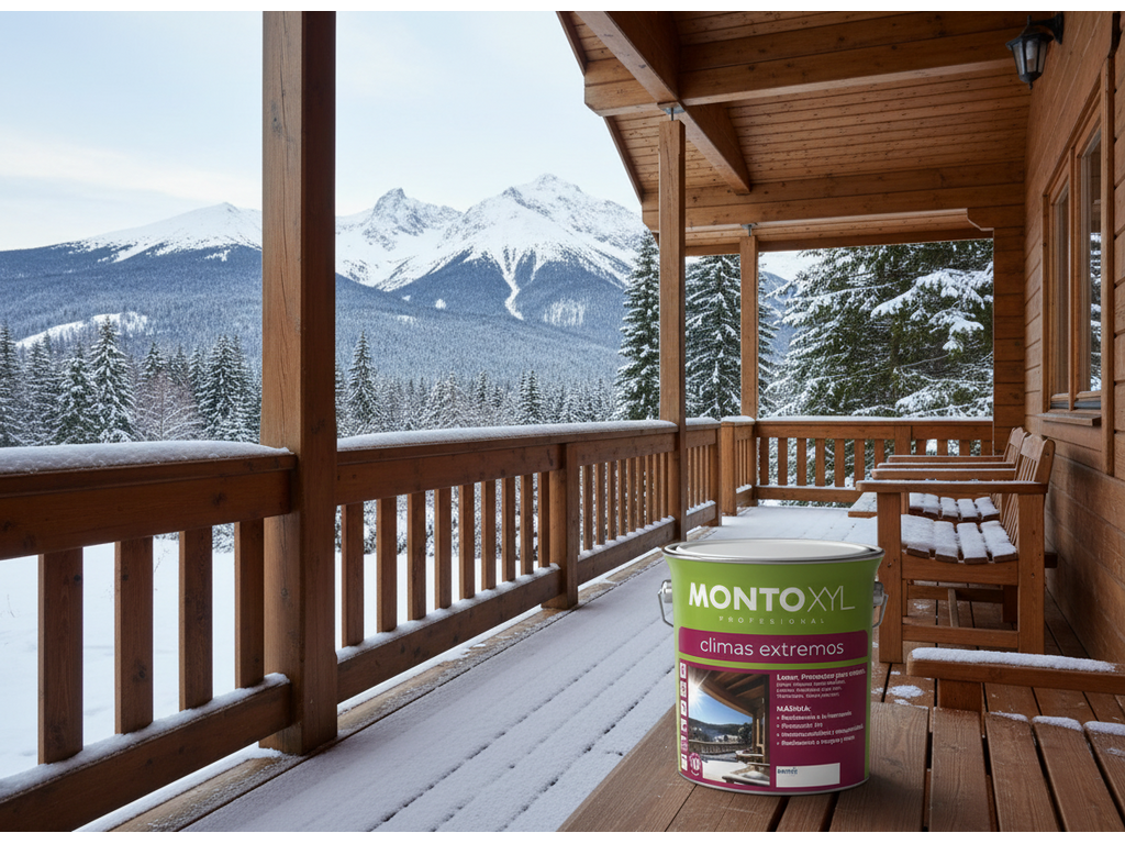 Montoxyl Climas Extremos Mate | Lasur al Agua para Exterior | Máxima Protección UV y Alta Durabilidad (Incoloro) (1)