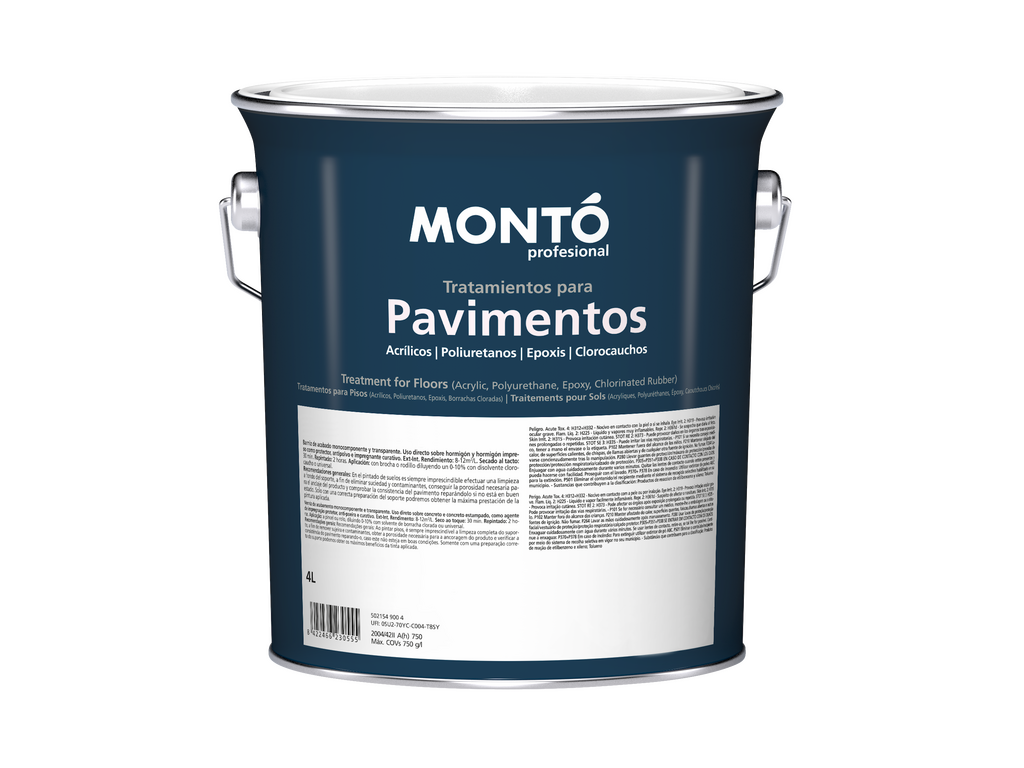 Montoepox S/M Blanco + Catalizador | Pintura Epoxi de 2 Componentes  | Alta Resistencia Química y Mecánica